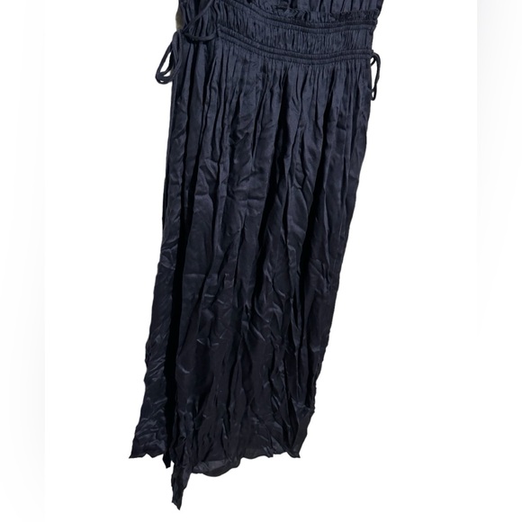 Apiece Apart Liquid Lippard Navy Blue Modal Midi Dress Women’s Size 4 - Picture 4 of 10